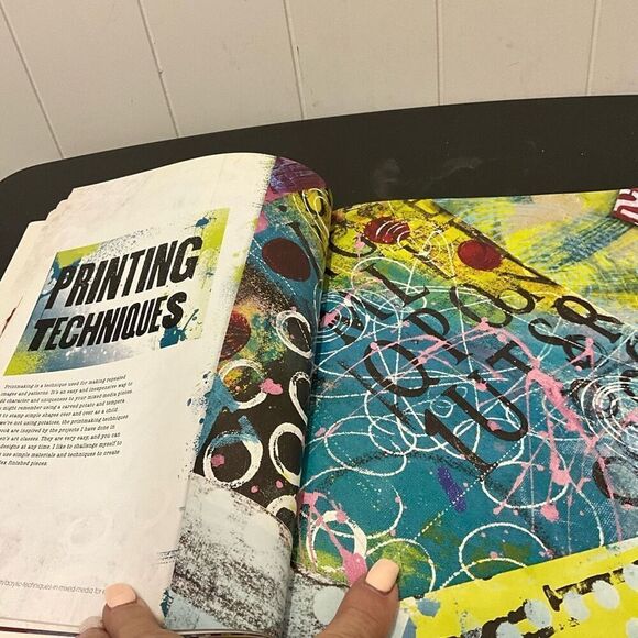 Acrylic Techniques in Mixed Media - Scribble, Stencil, Stamp by Roxeanne Padgett - Picture 7 of 16